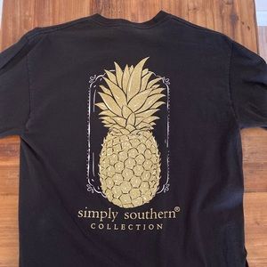 Simply Southern Pineapple Long Sleeve Shirt